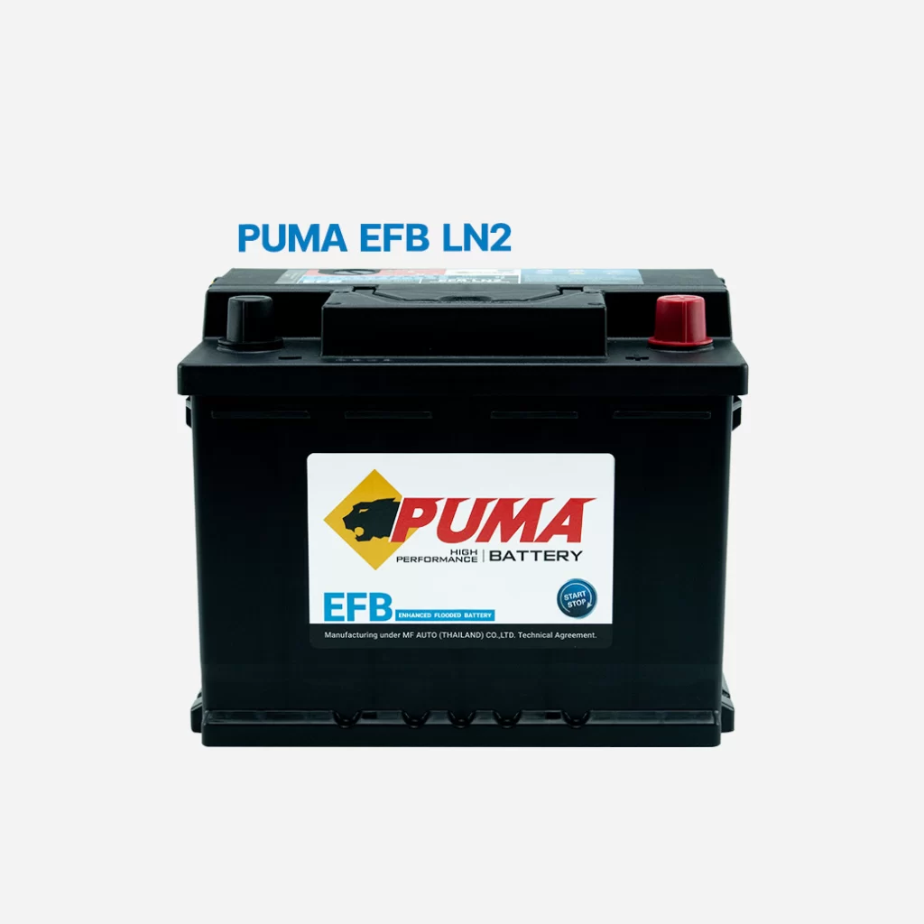 แบตเตอรี่รถยนต์ PUMA EFB LN2