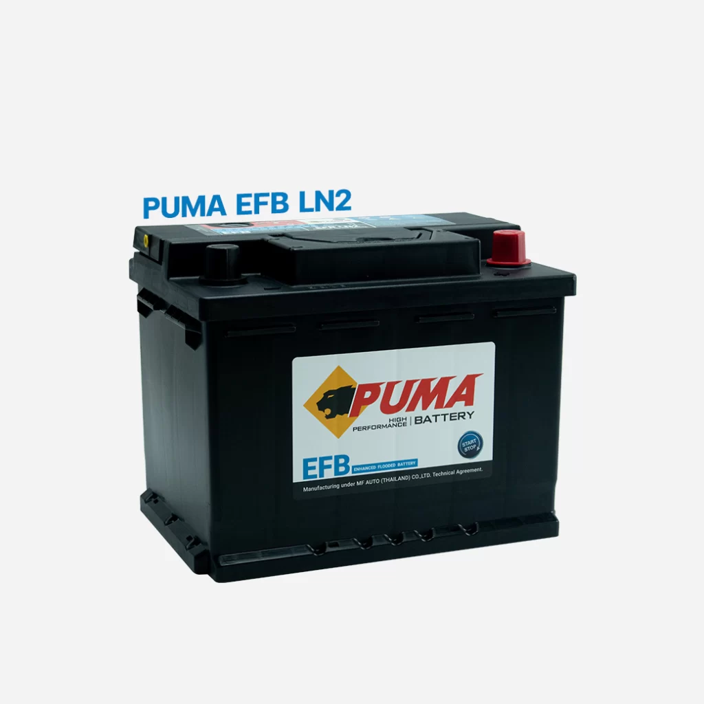 แบตเตอรี่รถยนต์ PUMA EFB LN2