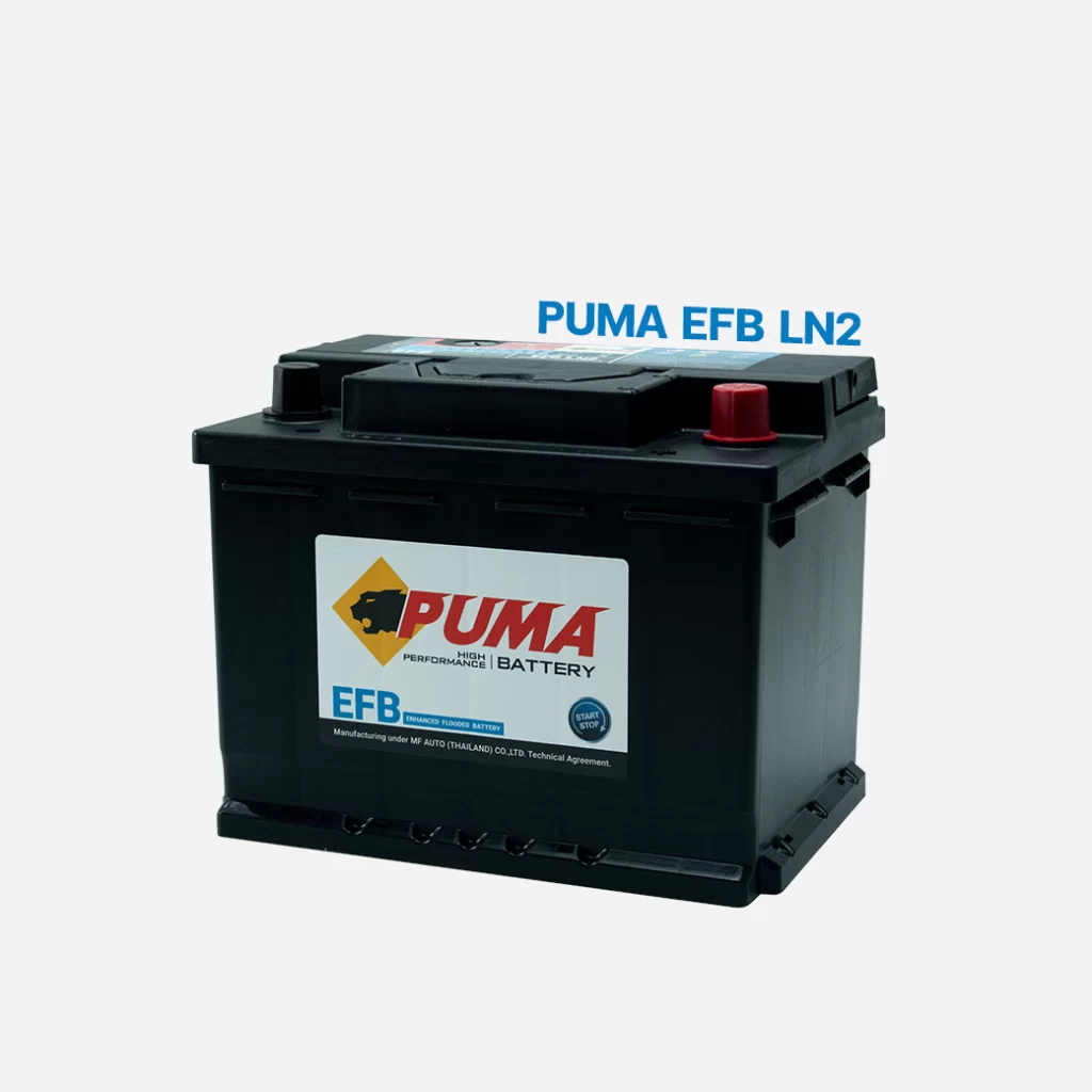แบตเตอรี่รถยนต์ PUMA EFB LN2