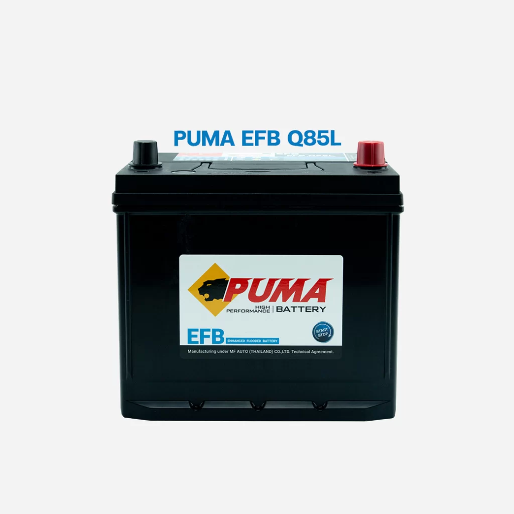 แบตเตอรี่รถยนต์ PUMA EFB Q85L