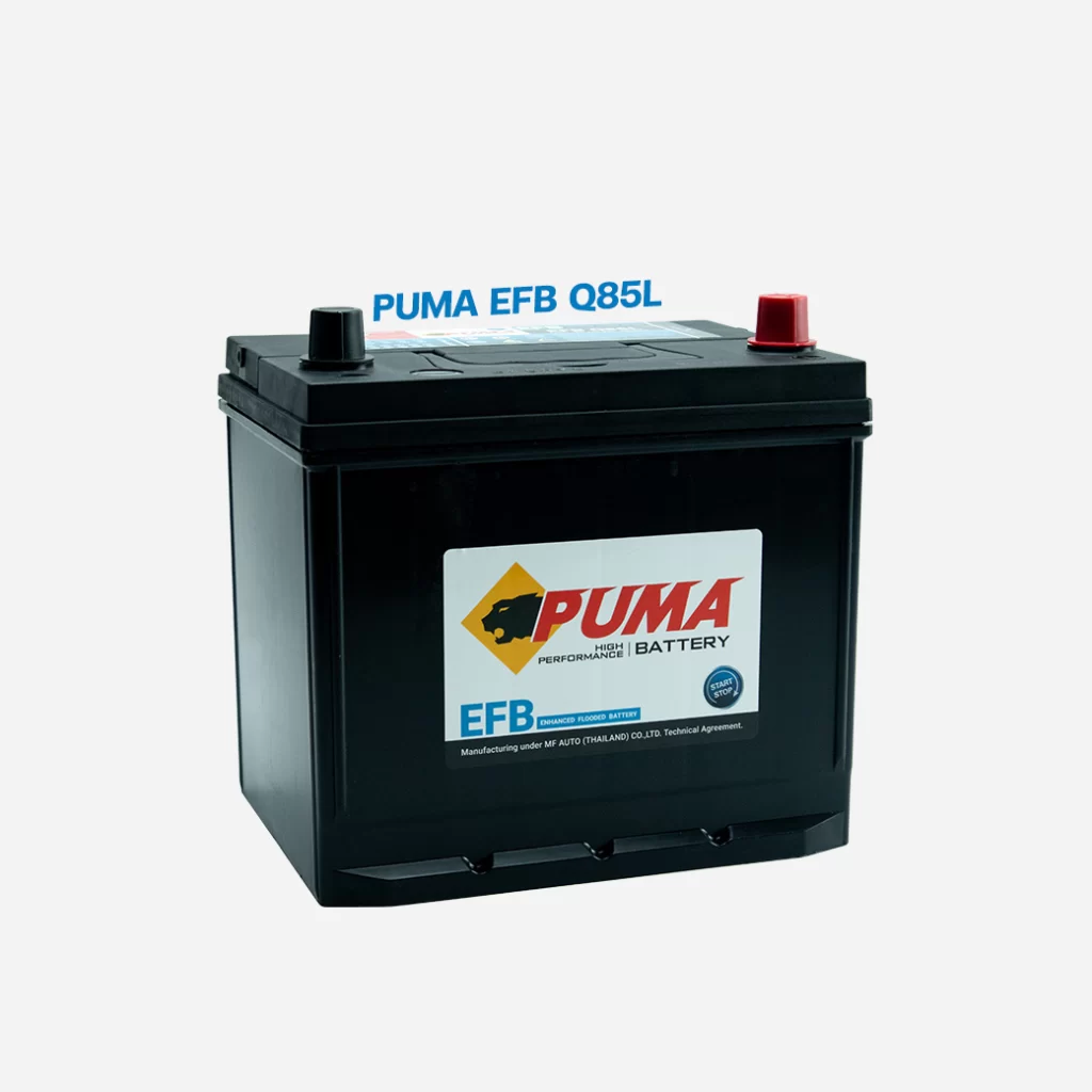 แบตเตอรี่รถยนต์ PUMA EFB Q85L
