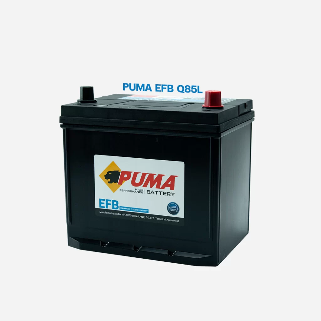 แบตเตอรี่รถยนต์ PUMA EFB Q85L