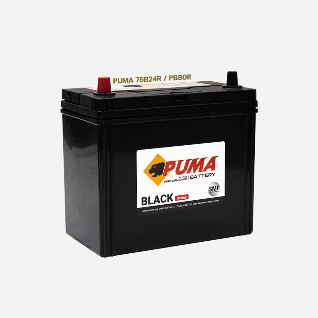 แบตเตอรี่รถยนต์ PUMA รุ่น 75B24R / PB80R