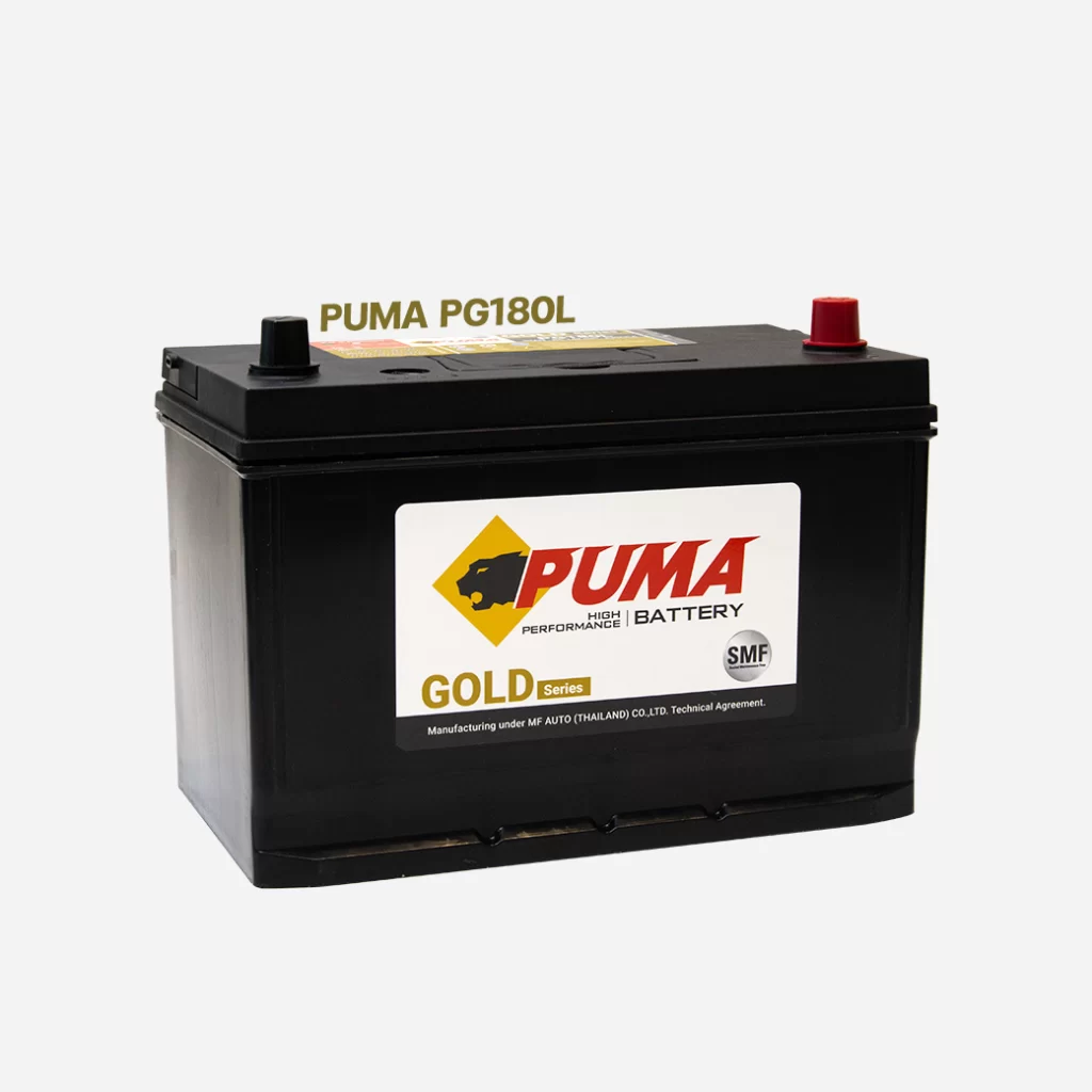 แบตเตอรี่รถยนต์ PUMA รุ่น PG180L