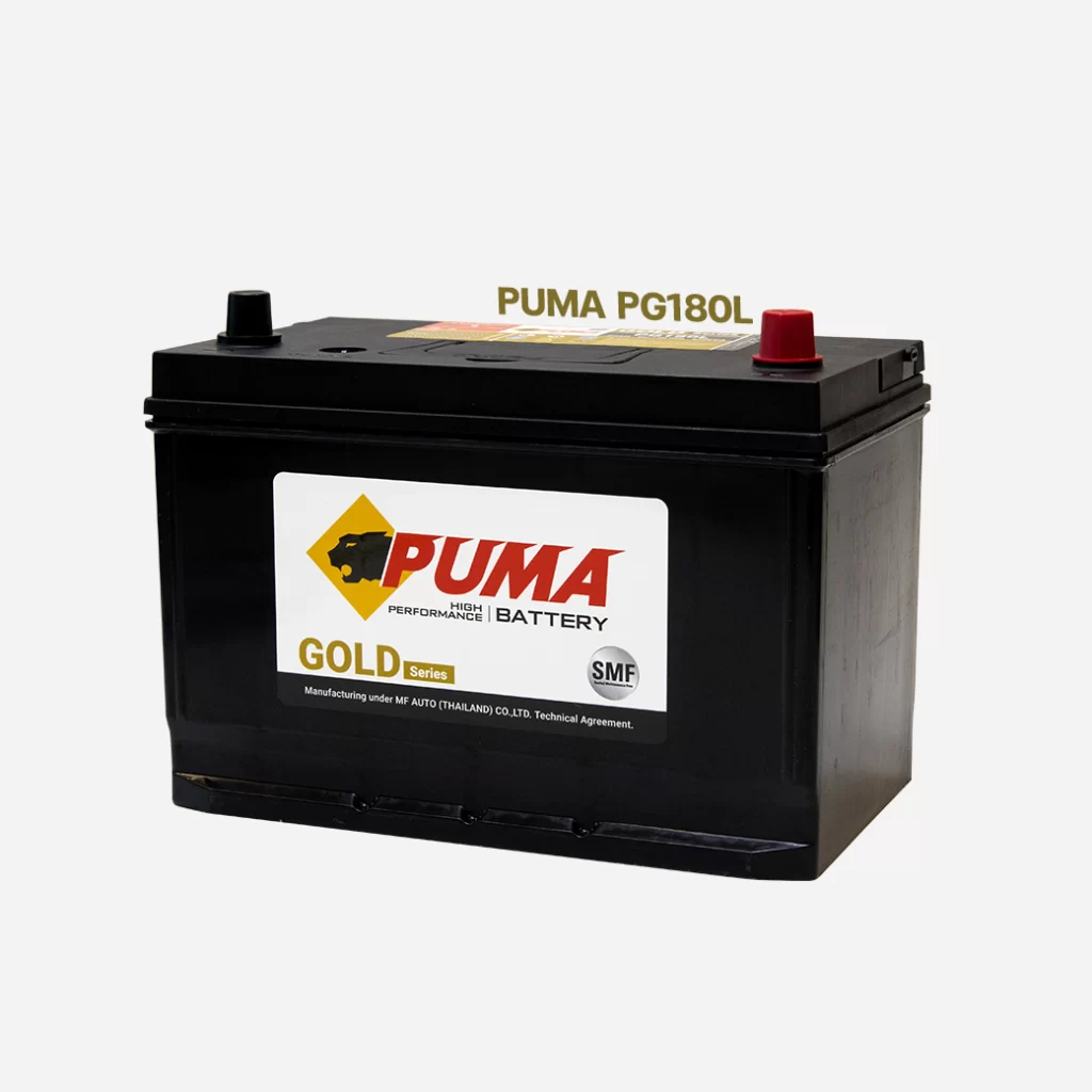 แบตเตอรี่รถยนต์ PUMA รุ่น PG180L