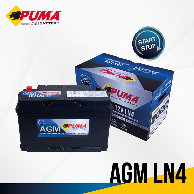 แบตเตอรี่ PUMA AGM LN4