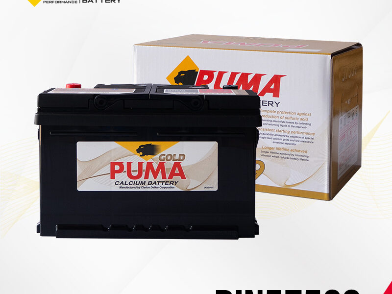 แบตเตอรี่รถยนต์ PUMA รุ่น DIN57539 boxset