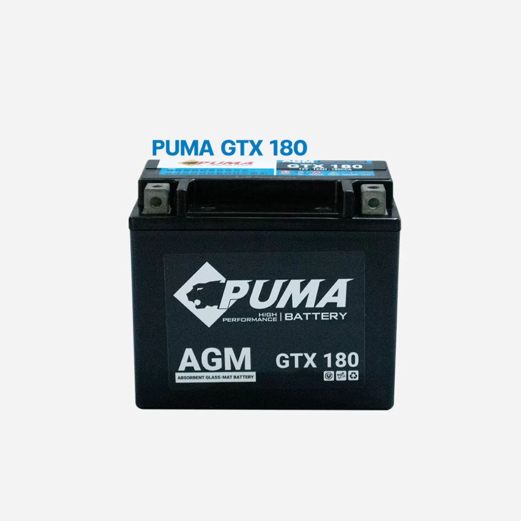 แบตเตอรี่สำรองรถเบนซ์ PUMA GTX 180