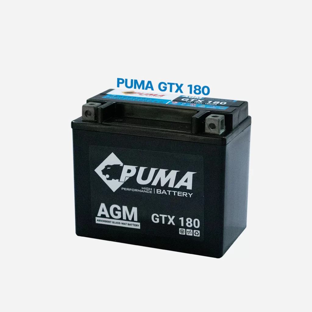 แบตเตอรี่สำรองรถเบนซ์ PUMA GTX 180