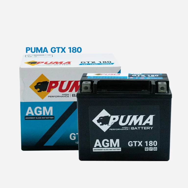 แบตเตอรี่สำรองรถเบนซ์ PUMA GTX 180