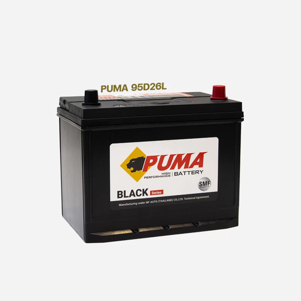 แบตเตอรี่รถยนต์ PUMA รุ่น 95D26L