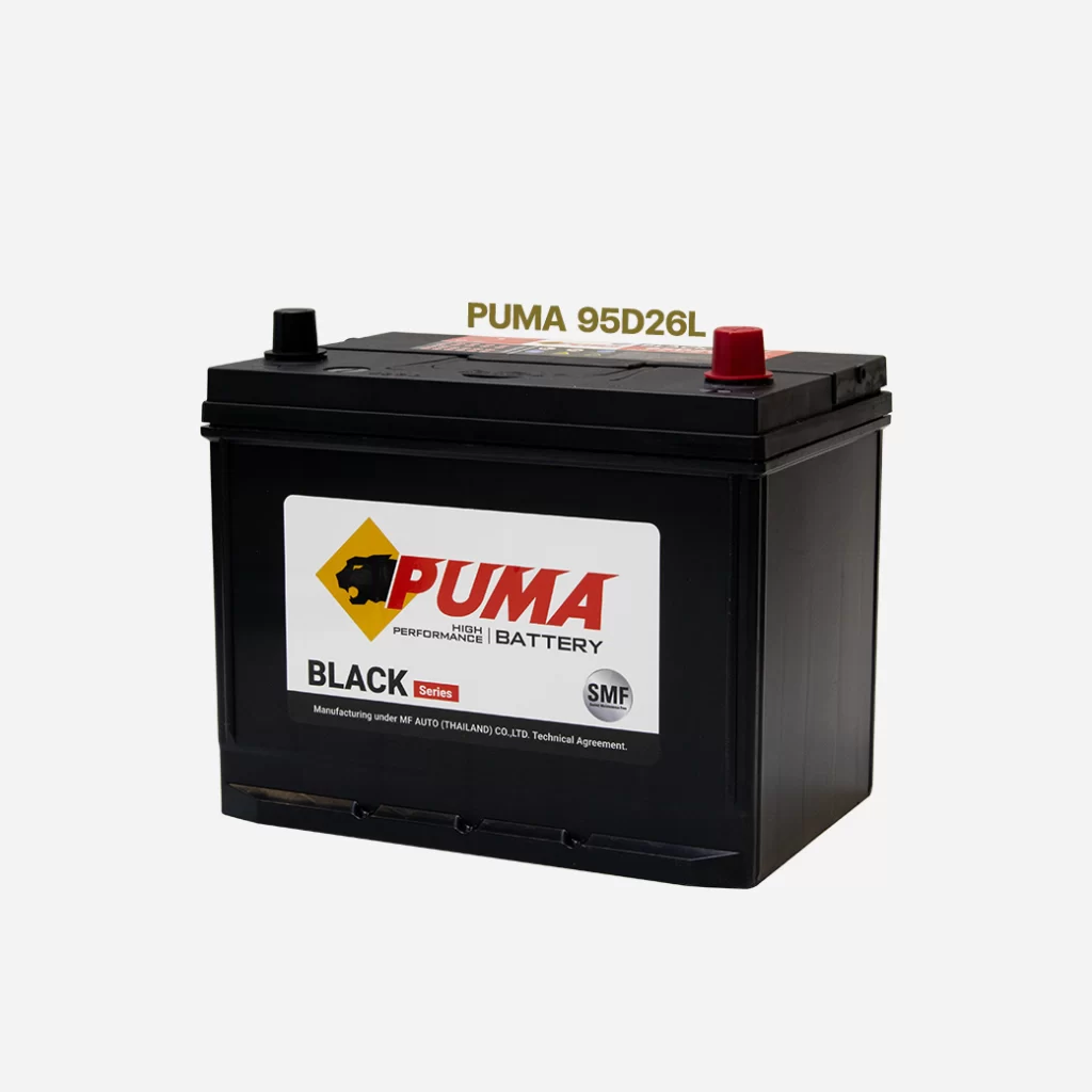 แบตเตอรี่รถยนต์ PUMA รุ่น 95D26L