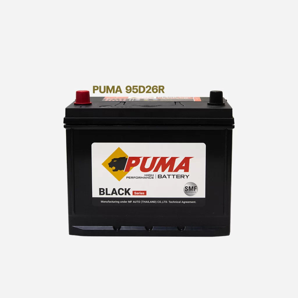 แบตเตอรี่รถยนต์ PUMA รุ่น 95D26R