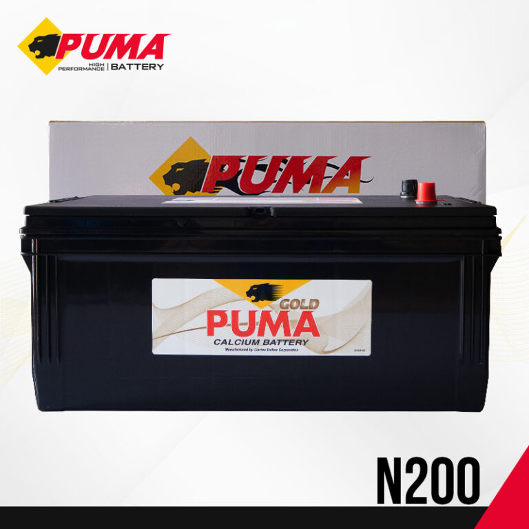 แบตเตอรี่รถยนต์ PUMA รุ่น N200 boxset